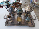 Silverplate Tea, Coffee and More "Spring Flower" by International Silver Company (8 parts)