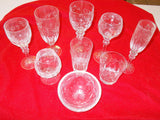 Rogaska  "Country Garden" Leaded Crystal - Hand Made in Yugoslavia (120 pieces)
