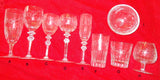 Rogaska  "Country Garden" Leaded Crystal - Hand Made in Yugoslavia (120 pieces)