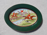 Fitz and Floyd (FF) "Tallyho" English Horse Hunters (8 plates & 2 servers)