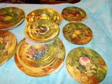 Rochard China of Limoges France Dinner and dessert plate selection. (24 pieces)