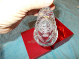 Six Geese Laying Bell from the 1989 Twelve Days of Christmas by Waterford Crystal Collection