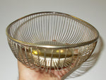Silver-plate Italian Design Table Serving Basket