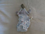 Lladro of Spain; Hand Painted Figurine "Spring Slendor"