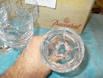 Baccarat  "Mercure" Crystal White Wine Glass Set (6 glasses)