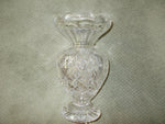 Waterford Crystal 12 inch Flower Top  Footed Vase
