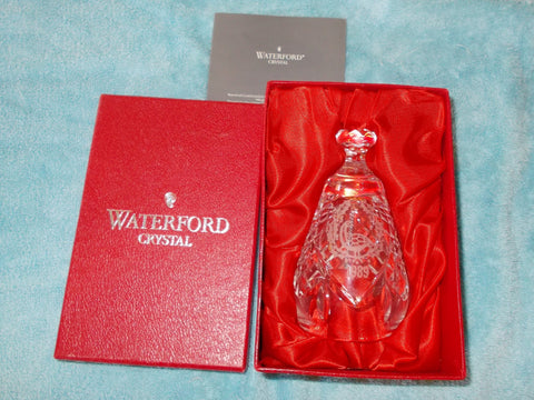 Six Geese Laying Bell from the 1989 Twelve Days of Christmas by Waterford Crystal Collection
